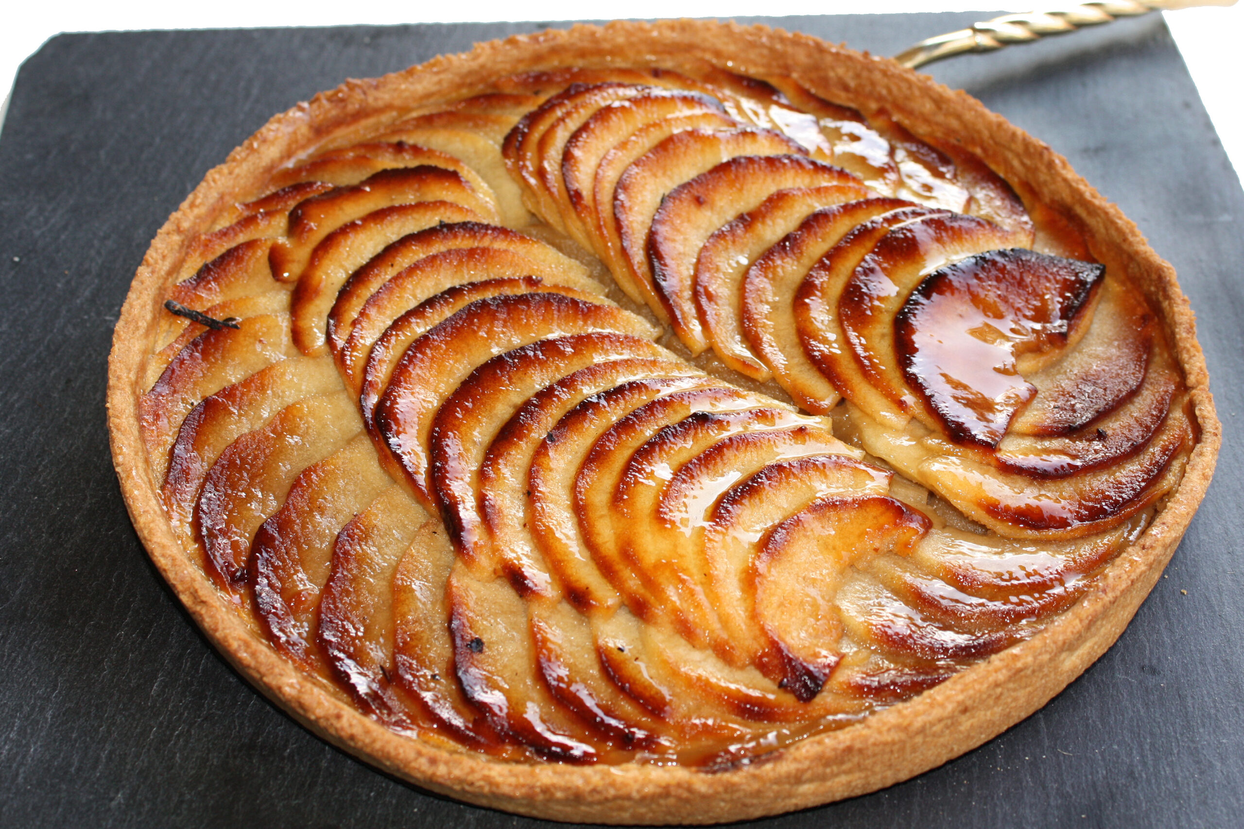 Une tarte aux pommes