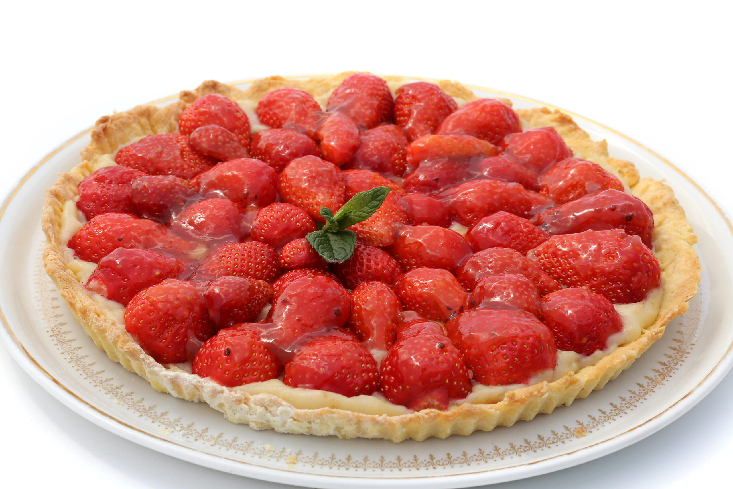 Tarte aux fraises